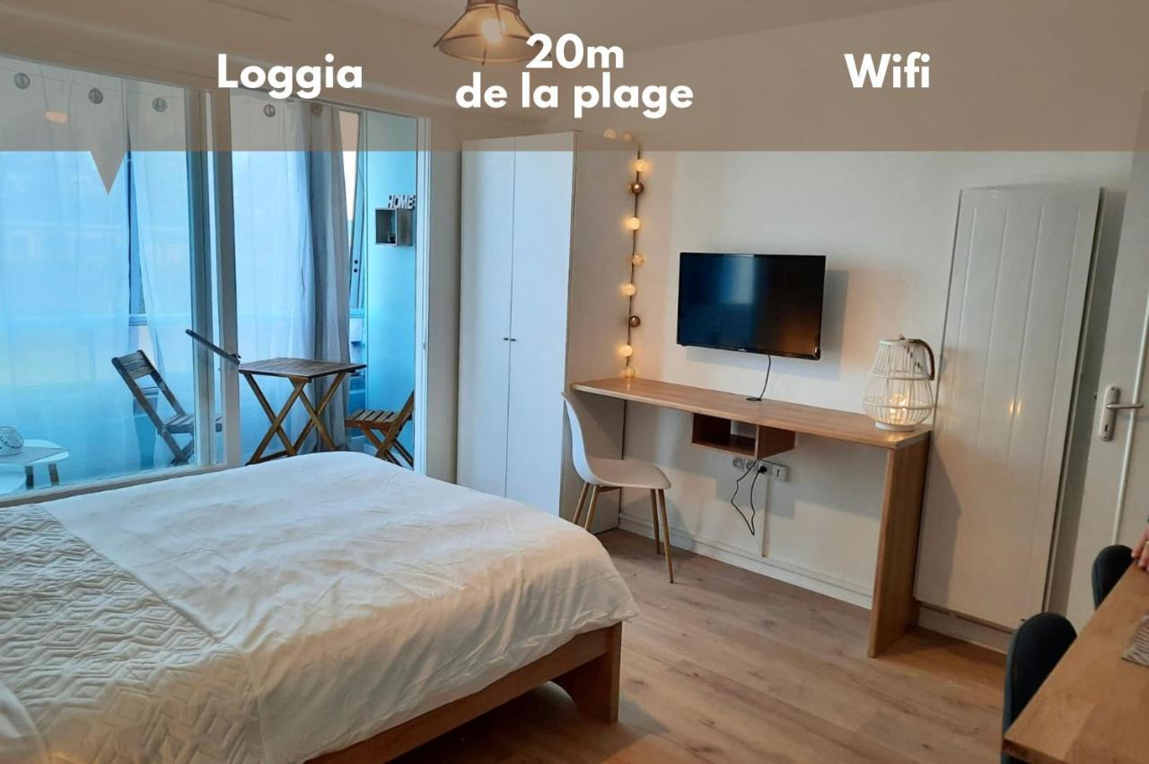 Le levant - avec loggia - à 20m de la plage Courseulles-sur-Mer Extérieur photo